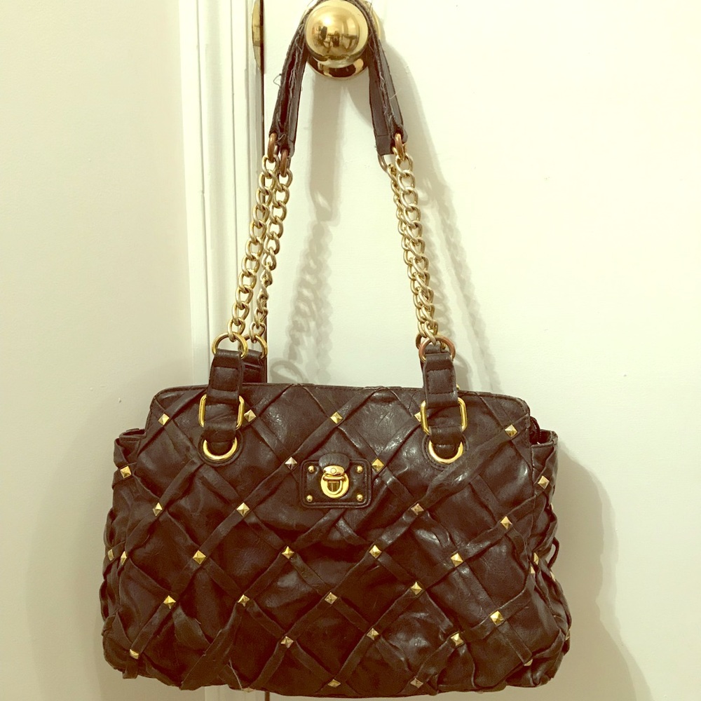 Big Buddha leather purse